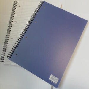 A4 Wirebound PP Notebook 160 Pages