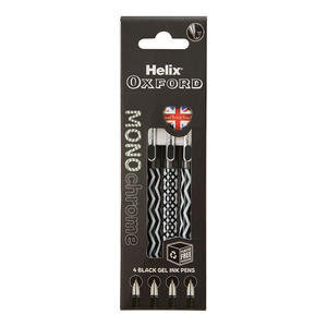 Oxford Monochrome Ink Pens Pack of 4