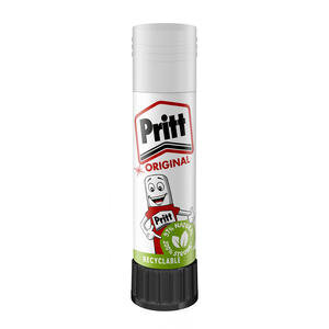 Pritt Original Glue Stick Sustainable Long Lasting Strong Adhesive Solvent Free Value Pack 11g Pack of 12