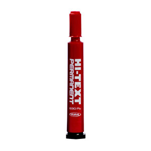 Hi-Text PB 830 Marker Pen Bullet Red