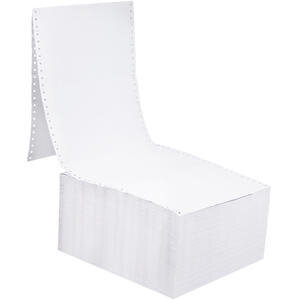 Avansas Computer Listing Paper 241 x 279 mm (9.5" x 11") 2-Part 1000 Sheets