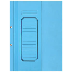 Avansas A4 Transfer File Half Cover Blue Pack of 25