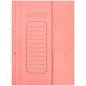 Avansas A4 Transfer File Half Cover Pink Pack of 25