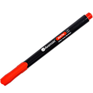 Avansas Multipen S Acet Marker 0.3mm Red