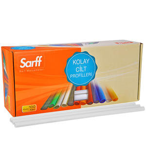 Sarff Slide Binders 10 mm White Box of 100