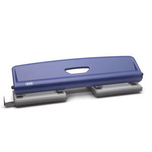 Mas 398 4-Hole Punch 16 Sheet Capacity Blue