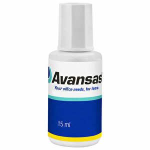 Avansas Av1510 Correction Fluid 15ml