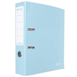 Avansas Colours A4 Lever Arch File Pastel Ice Blue
