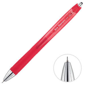 Serve Xberry Gel Ink Rollerball Pen 0.5 mm Needle Tip Red