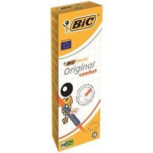 Bic Matic Original Comfort 0.7 mm Mechanical Pencil Assorted Colours Pack of 12