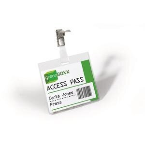 Durable Security Name Badge with Clip 60 x 90 mm 8003 Pack of 25