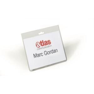 Durable Security Name Badge without Clip 60 x 90 mm 8135 Pack of 20