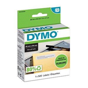 DYMO LW Rtrn Adrs Int label 25x54