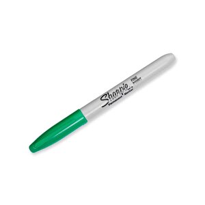 Sharpie Permanent Fine Green PK12