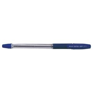 Pilot BPS-GP Grip Ballpoint Pen 0.7 mm Fine Tip Blue Pack of 12