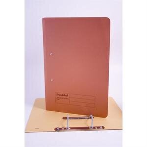 Guildhall Transfer Spiral File Foolscap 315 gsm Orange Pack of 50