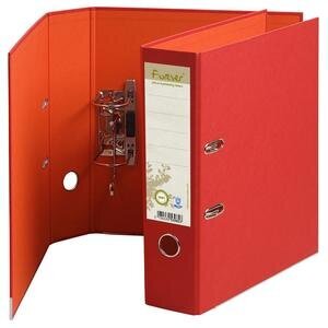 Forever Prem'Touch A4 Lever Arch File 80 mm 2D-Ring Red 32 x 29 cm Box of 10