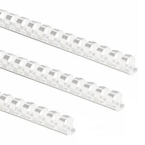 Fellowes Plastic Binding Combs A4 8 mm White Pack of 100
