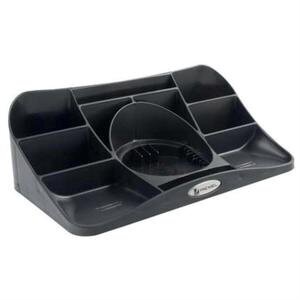 Rexel Agenda 2 Desk Tidy Charcoal 286 x 153 x 92 mm