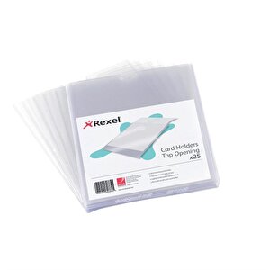 Rexel Nyrex Card Holder 152x102mm (PK25