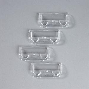 Rexel Crystalfile™ Crystal Tabs for Suspension Files Clear Plastic Pack of 50