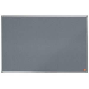 Value Noticeboard Felt 900x600 grey