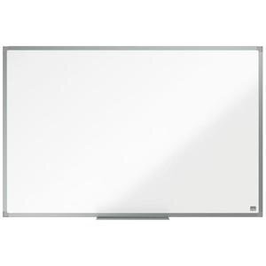 Nobo Non-Magnetic Wall Mount Whiteboard, Pen Tray, Aluminium Trim 90 x 60 cm Landscape