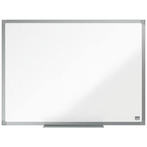 Nobo Non-Magnetic Wall Mount Whiteboard, Pen Tray, Aluminium Trim 60 x 45 cm Landscape