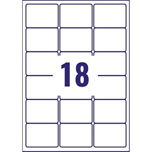 Inkjet Address Label 63.5x46.6mm 450 lb