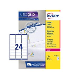 Avery QP Address Label 63x34mm PK2400