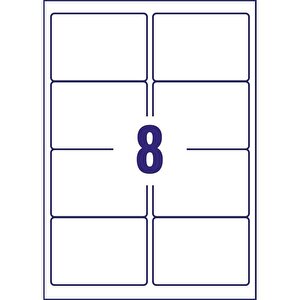 Avery Clear Label 99x67.7mm PK200