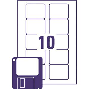 3.5 Diskette Label 70x52mm (250 lbls)