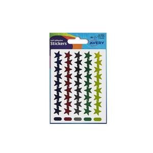 Avery Stars in Packets 14 mm Assorted Colours 90 Labels