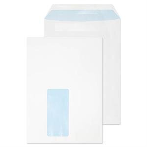 Blake Purely Everyday C5 162 x 229 mm Pocket Window Self-Seal Envelopes 90 gsm White Pack of 500