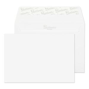 Blake Premium Business C6 114 x 162 mm Wallet Peel & Seal Envelopes 120 gsm Diamond White Laid Pack of 50