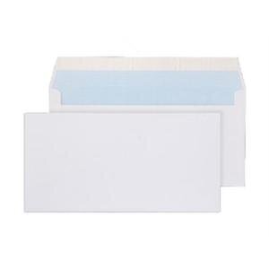 Blake Purely Everyday DL 110 x 220 mm Wallet Peel & Seal Envelopes 100 gsm White Pack of 50