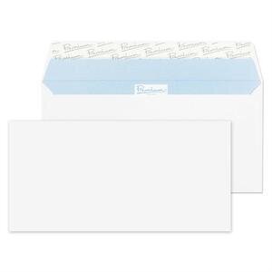Blake Premium Office DL 110 x 220 mm Wallet Peel & Seal Envelopes 120 gsm White Pack of 500