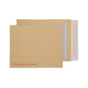 Blake Purely Packaging 267 x 216 mm Board Backed Pocket Peel & Seal Envelopes 120 gsm Manilla Pack of 125