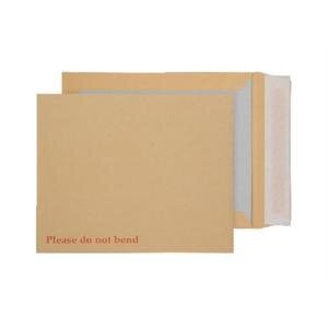 Blake Purely Packaging 318 x 267 mm Board Backed Pocket Peel & Seal Envelopes 120 gsm Manilla Pack of 125