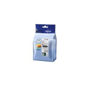 Brother LC-3219XLVAL Original Ink Cartridge Black 1x60 ml and Cyan/Magenta/Yellow 3x16.5 ml Pack of 4