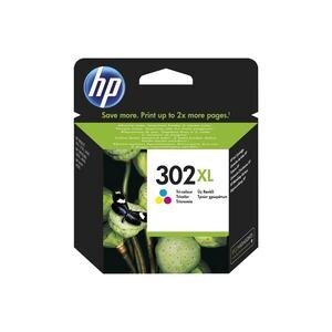 HP 302XL Original Ink Cartridge Tri-colour F6U67AE High Yield 8 ml 330 pages