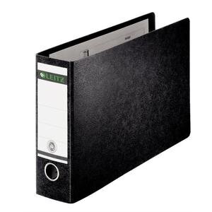 Leitz Board Oblong Lever Arch File A3 77 mm Black Pack of 2