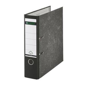 Leitz Paper-on-Board Lever Arch File A4 80 mm Black Pack of 10