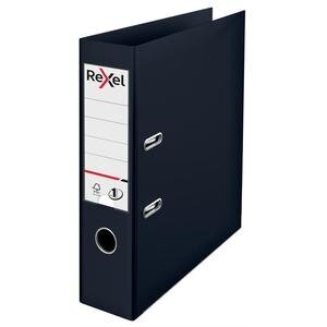 Rexel Choices Lever Arch File A4 Polypropylene Black Pack of 10