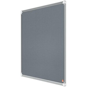 NoboPrem Grey Felt NoticeBoard 900x600mm