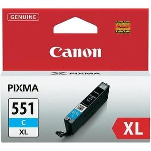 Canon CLI-551XL Original Ink Cartridge Cyan 6444B001 11 ml High Yield 665 pages