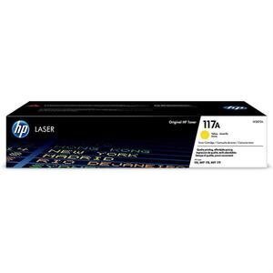 HP 117A Original Toner Cartridge Yellow W2072A 700 pages