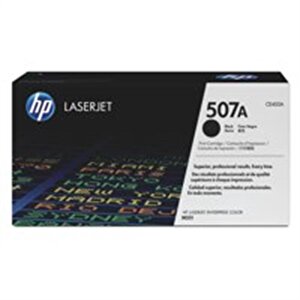 HP CE400A BLACK TONER 507A