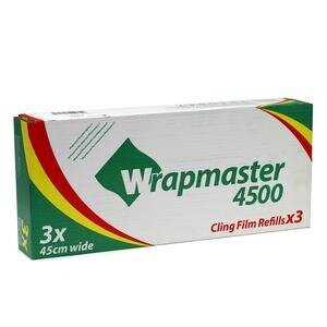 Wrapmaster Clingfilm Refil 18" 45 cm x 300m Case of 3