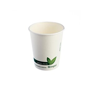 Ingeo 8oz White Hot Cup Biodegra PK50